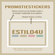 Promotie stickers