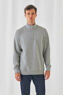 B&C Zip Neck Sweat