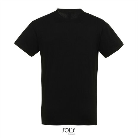 Sol's Regent t-shirt Deep Black