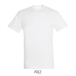 Voorkant SOLs Regent T-Shirt wit