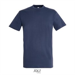 Voorkant SOLs Regent T-Shirt Denim