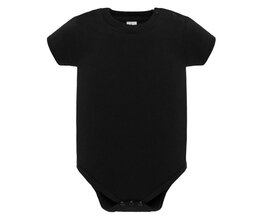 Single Jersey Baby Body - Black
