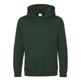 Kids Hoodie Bottle Green