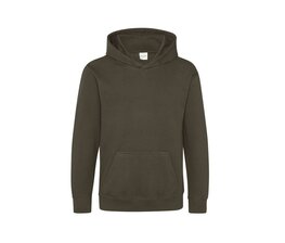 Kids Hoodie Olive Green