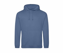 College Hoodie Man - Atlantic Blue