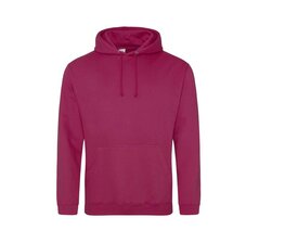College Hoodie Man - Cranberry