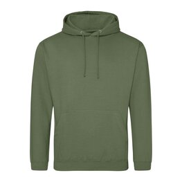 College Hoodie Man - Earthy Green
