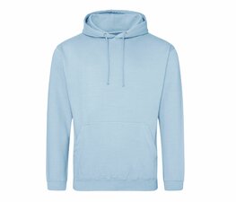 College Hoodie Man - Ice Blue