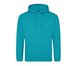 College Hoodie Man - Lagoon Blue