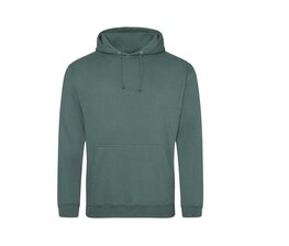 College Hoodie Man - Moss Green