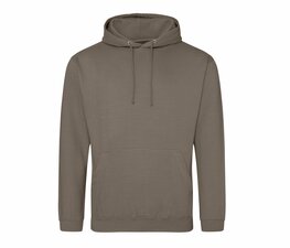 College Hoodie Man - Natural Clay