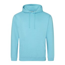 College Hoodie Man - Turquoise Surf