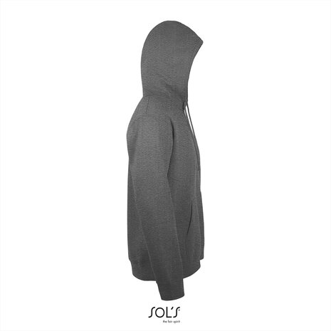 Zijkant Sols Snake Charcoal Melange