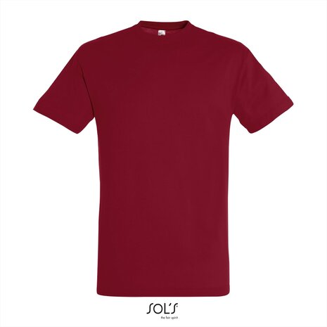 Voorkant SOLs Regent T-Shirt tango Red