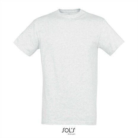 Voorkant SOLs Regent T-Shirt Ash