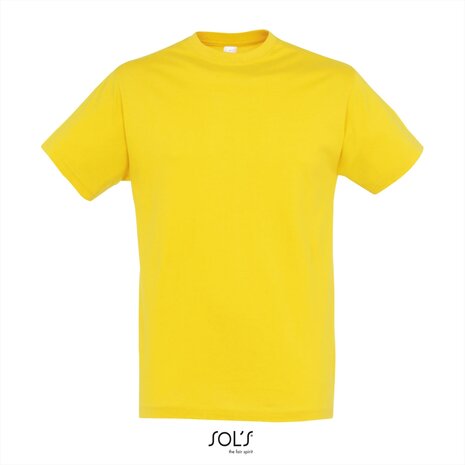 Voorkant SOLs Regent T-Shirt Gold
