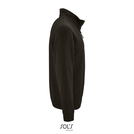 SOL&#039;S Stan - zip neck - zwart