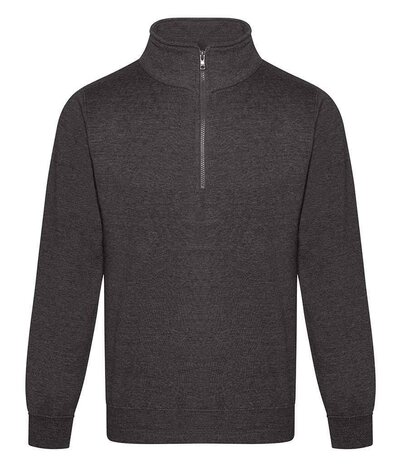 Pro 1/4 Neck Zip Sweatshirt - Zwart