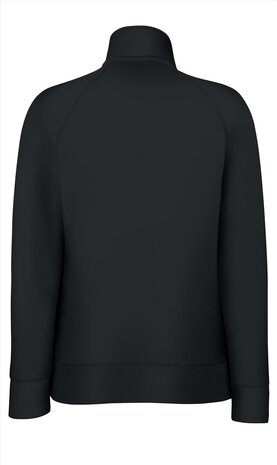 Lady-Fit Premium Sweat Jacket - Black