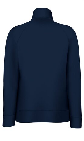 Lady-Fit Premium Sweat Jacket - Deep Navy