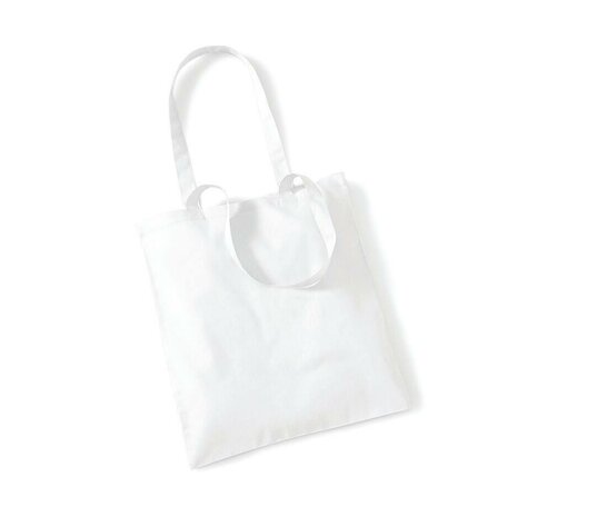 Shopping bag - white - 1-zijdig bedrukt