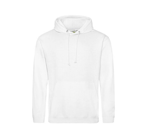 College Hoodie Man - Arctic White