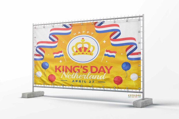 Banner 150cm x 200cm: king netherland-02