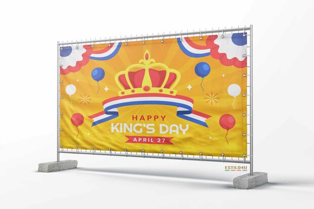 Banner 150cm x 200cm: king netherland-06