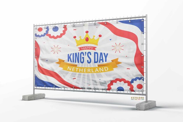Banner 150cm x 200cm: king netherland-11