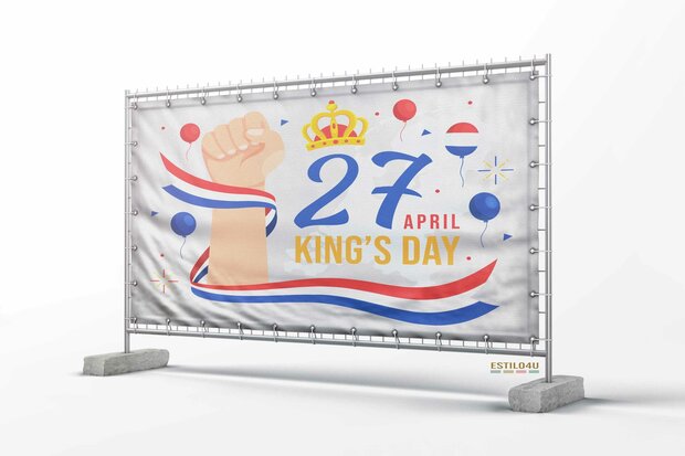 Banner 150cm x 200cm: king netherland-10