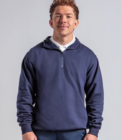 Pro 1/4 Neck Zip Sweatshirt - Charcoal