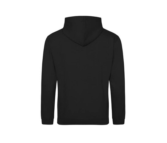 College Hoodie Man - Deep Black