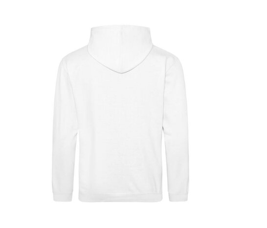 College Hoodie Man - Arctic White