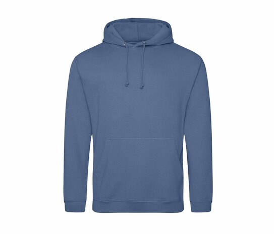 College Hoodie Man - Atlantic Blue