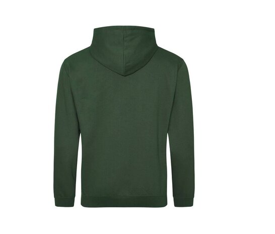 College Hoodie Man - Bottle Green