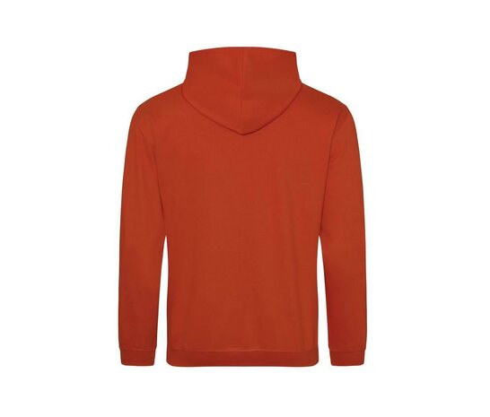 College Hoodie Man - Burnt Orange