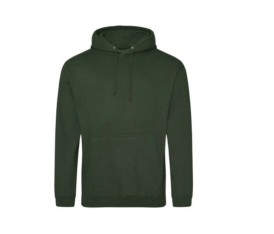 College Hoodie Man - Forest Green