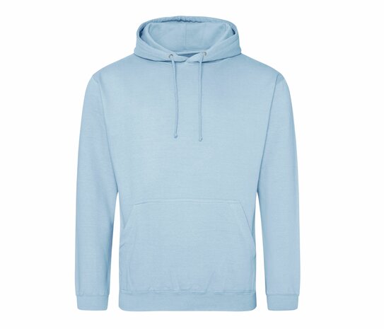 College Hoodie Man - Ice Blue