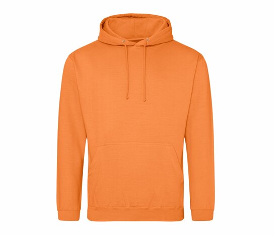 College Hoodie Man - Light Orange