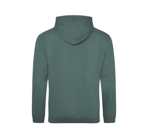College Hoodie Man - Moss Green