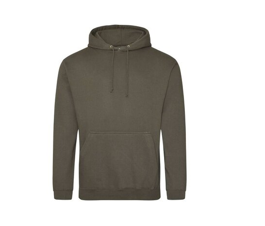 College Hoodie Man - Olive Green