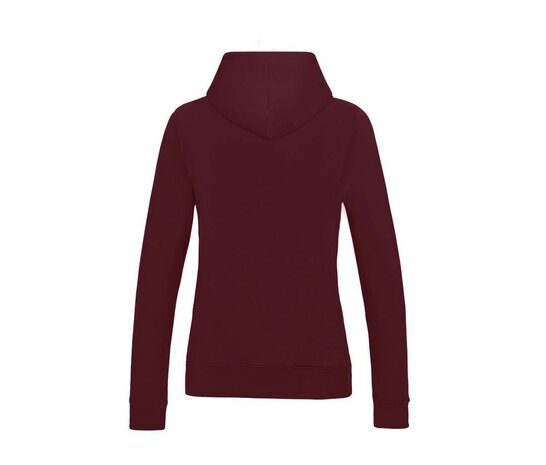  College Hoodie Dames - Burgundy
