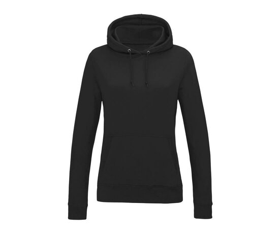  College Hoodie Dames - Black Smoke