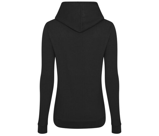  College Hoodie Dames - Black Smoke