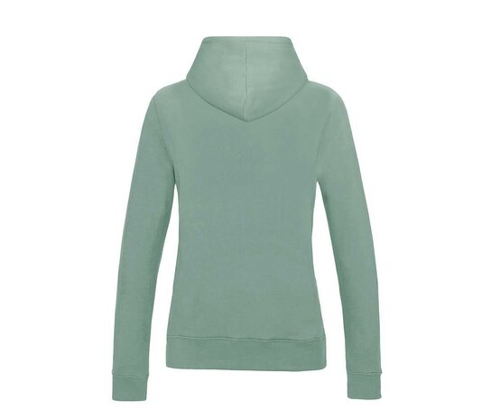  College Hoodie Dames - Dusty Green