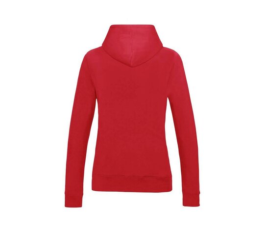  College Hoodie Dames - Fire Red