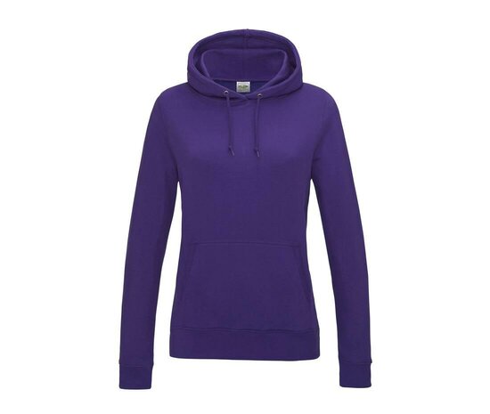  College Hoodie Dames - Purple