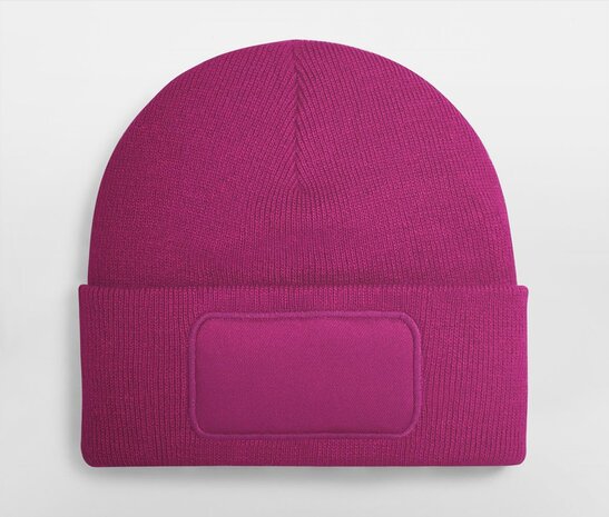 ORIGINAL PATCH BEANIE - Fuchsia