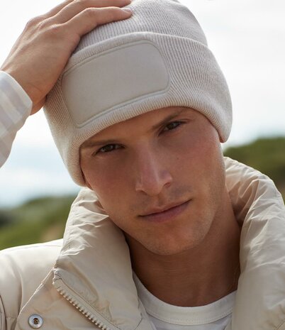 ORIGINAL PATCH BEANIE - Olive Green