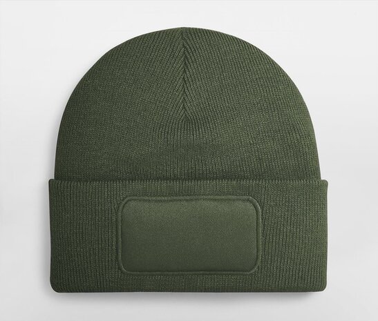 ORIGINAL PATCH BEANIE - Olive Green